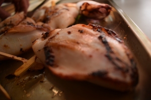 Geschmorter Tintenfisch - Pulpo- Seppie in umido