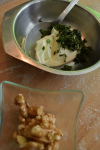 Mascarpone-Walnuss-Sauce