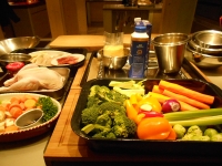 Koriandervinaigrette