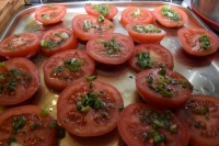 Auberginen mit Tomaten- Melanze al Pomodore