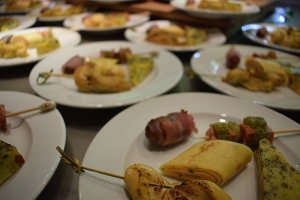 Sardellen-Spießchen