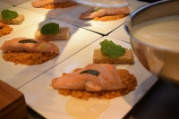 Vanillesauce zu Fisch und Meeresfrüchten